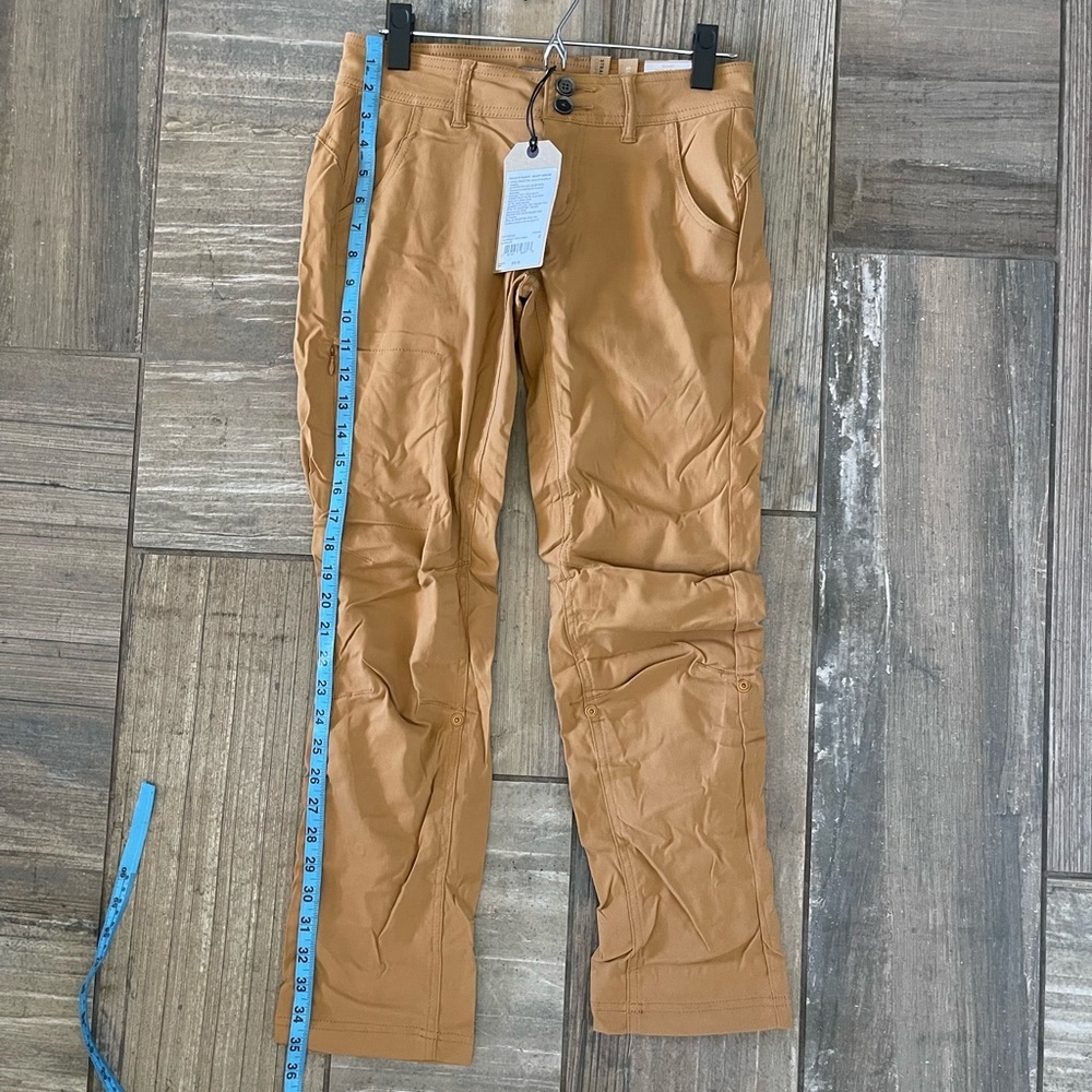Prana HALLE STRAIGHT pants size 0 New - Picture 9 of 11